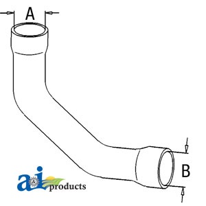 UJD11305     Lower Hose---Replaces L58815